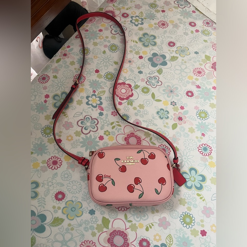 Cherry Coach Crossbody